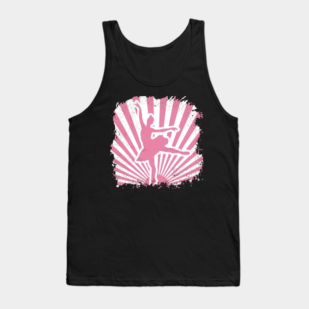 Ballet retro Tank Top by Franja